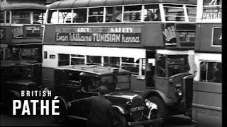 London Traffic Jams 1946 [upl. by Mitinger]