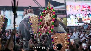 Guruvayur Utsavam 2023 Pallivetta  Guruvayur Temple  Pooram  Traditional  Temple [upl. by Charlie]