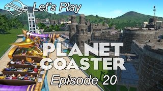 Lets Play Planet Coaster Alpha  Dreamland  episode 20  New Ride Part 1 [upl. by Mei]