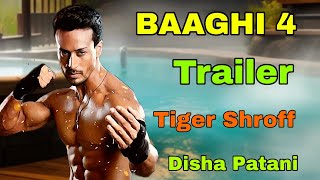 BAAGHI 4 Trailer  Tiger Shroff  Disha Patani  Jacky Shroff  Concept [upl. by Litha]