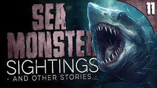 10 Unexplained Creatures Found At Sea and Other True Horror Stories [upl. by Dwain821]