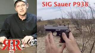 SIG Sauer P938 On the Range Review [upl. by Teddman535]