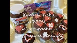 DIY SCHNELLE Kuchen DEKO mit Fondant selber machen leicht gemacht [upl. by Mayfield579]