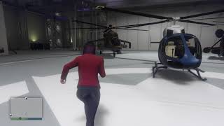 GTA V Online Smugglers Run Hangar Lighting and Flooring Designs [upl. by Ivory]