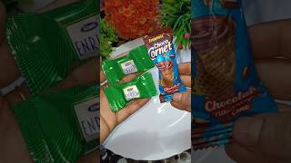 Choco Cornet Chocolate Cone  Enrich Toffee  Sugar Coated Candy Popsicleshortsicecreamshortvideo [upl. by Trocki]