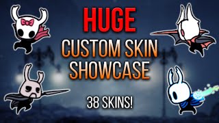 Hollow Knight  HUGE Custom Skin Showcase CustomKnight Mod [upl. by Russell]