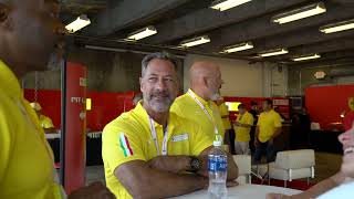 Ferrari Corso Pilota Program at Indianapolis Motor Speedway [upl. by Snebur593]