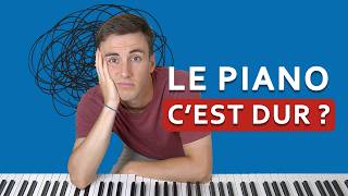 Apprendre le piano estil difficile [upl. by Ahsaetal]