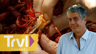 A Cajun Country Boucherie with Turtle Stew  Anthony Bourdain No Reservations  Travel Channel [upl. by Philander206]