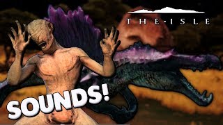 The Isle  CANNIBAL ANIMATIONS ALL HYPO SPINO ANIMS amp SOUNDS EATING BODIES WHOLE  Gameplay [upl. by Torie79]