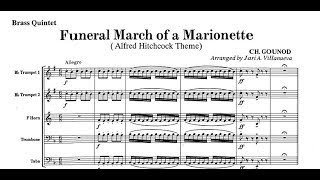 Funeral March of a Marionette for Brass Quintet [upl. by Rengaw]