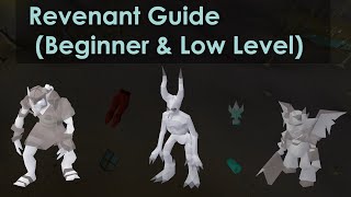 OSRS Beginner Friendly Revenant Cave Guide  Money Making Runescape [upl. by Lede258]