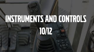 Instruments and controls – Volvo Crawler Excavators Eseries – Basic operator training – 1012 [upl. by Irihs]