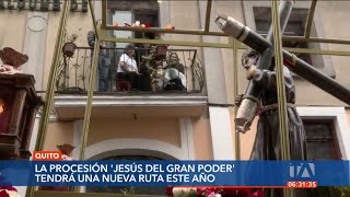 La Procesión de Jesús del Gran Poder tendrá nueva ruta este año [upl. by Rania]