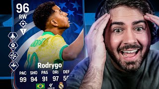 RODRYGOOOOO DA COPA AMERICA FINALMENTE CONSEGUI FUT DRAFT FC 24 [upl. by Ybok]