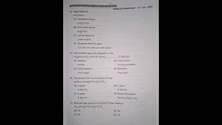 Bsc 4th semester nep India and Indian Constitution question papers [upl. by Nyltac]