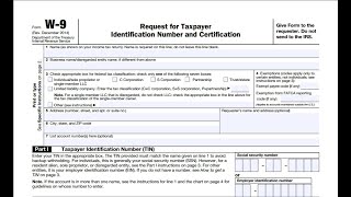 How to fill out a W9 form using acrobat PDF for free [upl. by Sorenson]