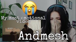 First time reaction to andmeshofficial  Hanya Rindu  So emotional [upl. by Shinberg]