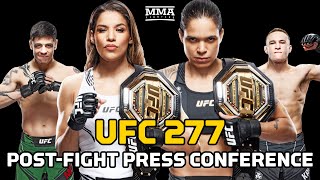 UFC 277 Peña vs Nunes 2 PostFight Press Conference  MMA Fighting [upl. by Cyb101]