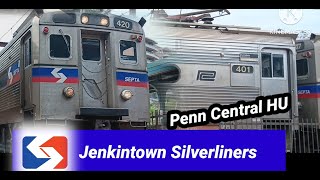 SEPTA Action  JenkintownWyncote Heritage unit 401 72024 [upl. by Brigette]