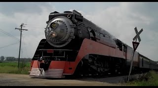 Michigan Daylight Part 3 SP4449 at Train Festival 2009 in Owosso Michigan [upl. by Mick]