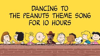 Dancing to The Peanuts Theme Song for 10 HOURS Fundraiser for Feeding America [upl. by Calvin]