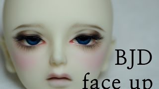 BJD FACEUP구체관절인형 메이크업 [upl. by Noraed]