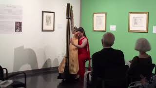 Germaine Tailleferre Sonata for Harp performed by Abigail Kent [upl. by Coffeng]