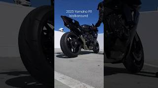 2023 Yamaha R1 Black yamaha R1 YZFamily shorts [upl. by Gladi933]