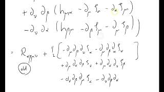 GW 017 linear Riemann Christoffel tensor gauge transform [upl. by Etteoj877]