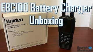 Uniden EBC100 Battery Charger Unboxing [upl. by Malo]