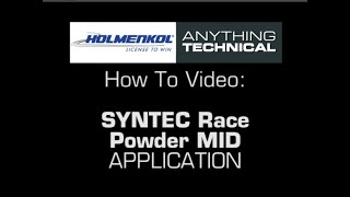 Holmenkol Syntec Race Powder MID  Anything Technical Ltd [upl. by Desirae]