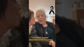 ALEJANDRA GUZMAN Y SILVIA PASQUEL EL ULTIMO ADIOS A NUESTRA DIVA alejandraguzmán silviapinal [upl. by Maighdiln]