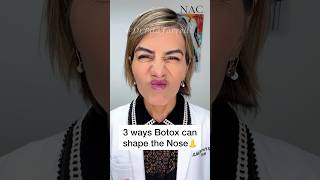 nosebotox nostrilslimmingbotox nosetiplift botox botoxtraining drbitafarrell [upl. by Eyk820]