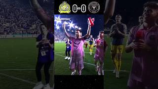 Al Nassr vs Inter Miami alnassr intermiami ronaldo messi football short youtube [upl. by Carberry87]