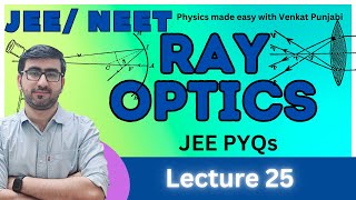 11  JEENEET  Physics  Ray Optics  Lecture 25  JEE Mains PYQs [upl. by Roxy]