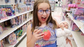 Toy Shopping with Reborn Baby Shiloh [upl. by Menard]