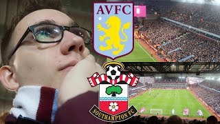 SMASHED BY THE SAINTS ASTON VILLA 13 SOUTHAMPTON  211219  VLOG [upl. by Debbee366]