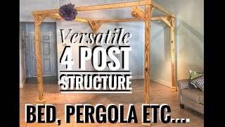 4 post  Versatile Structure  Bed etc [upl. by Ikuy]