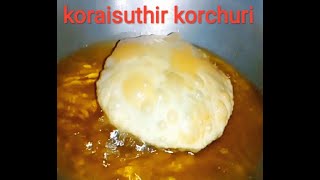 Kochuri  Koraisuthir KochuriMotorsutir Kochuri  Mummys Kitchen [upl. by Eiramrefinnej719]