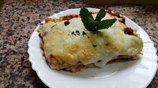 Lasagne bolognaise لازانيا الايطالية الاصلية وبمذاق لا يقاوم [upl. by Enelegna]