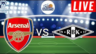 Arsenal Women vs Rosenborg Women Live Score  Uefa Womens Champions League Qualification [upl. by Azalea]