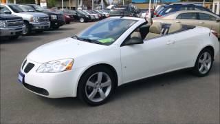 2008 Pontiac G6 Convertible 86382kmswmv [upl. by Chap894]