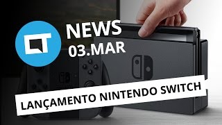 Nintendo Switch entregas da Amazon na Lua usuários WinPhone foreveralone e  CTNews [upl. by Kabab]