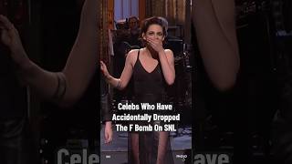 Celebs Who Dropped the FBomb on SNL 🫢 [upl. by Kenweigh]