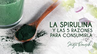 La Spirulina y las 5 razones para consumirla  30 Alimentos saludables con Jorge Rausch [upl. by Ahsiemaj]