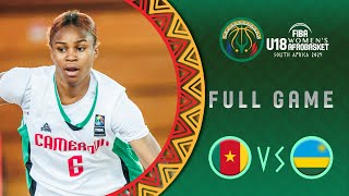 Group Phase  Cameroon v Rwanda  Full Basketball Game  FIBA U18 Womens AfroBasket 2024 [upl. by Nylevol]