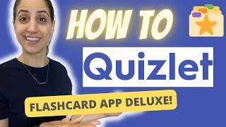 How to use Quizlet review and tutorial of the flashcard app Quizlet [upl. by Enitsirhc223]