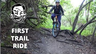 Your First MTB Trail Ride  Mountain Biking Explained EP3 [upl. by Eelyram331]