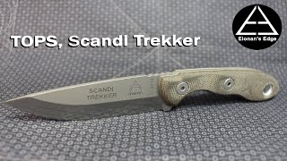 EP88 TOPS Scandi Trekker  Fixed Blade [upl. by Blasien]